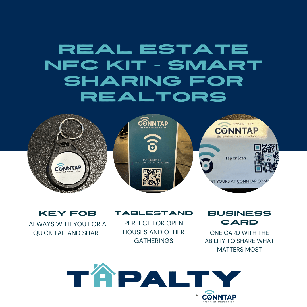 Tapalty Real Estate NFC Kit – Smart Sharing for Realtors - Conntap