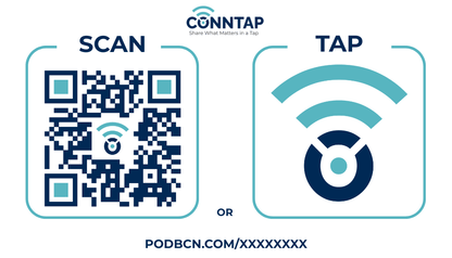 Conntap Custom NFC Business Card — Smart, Contactless & Fully Customizable - Conntap