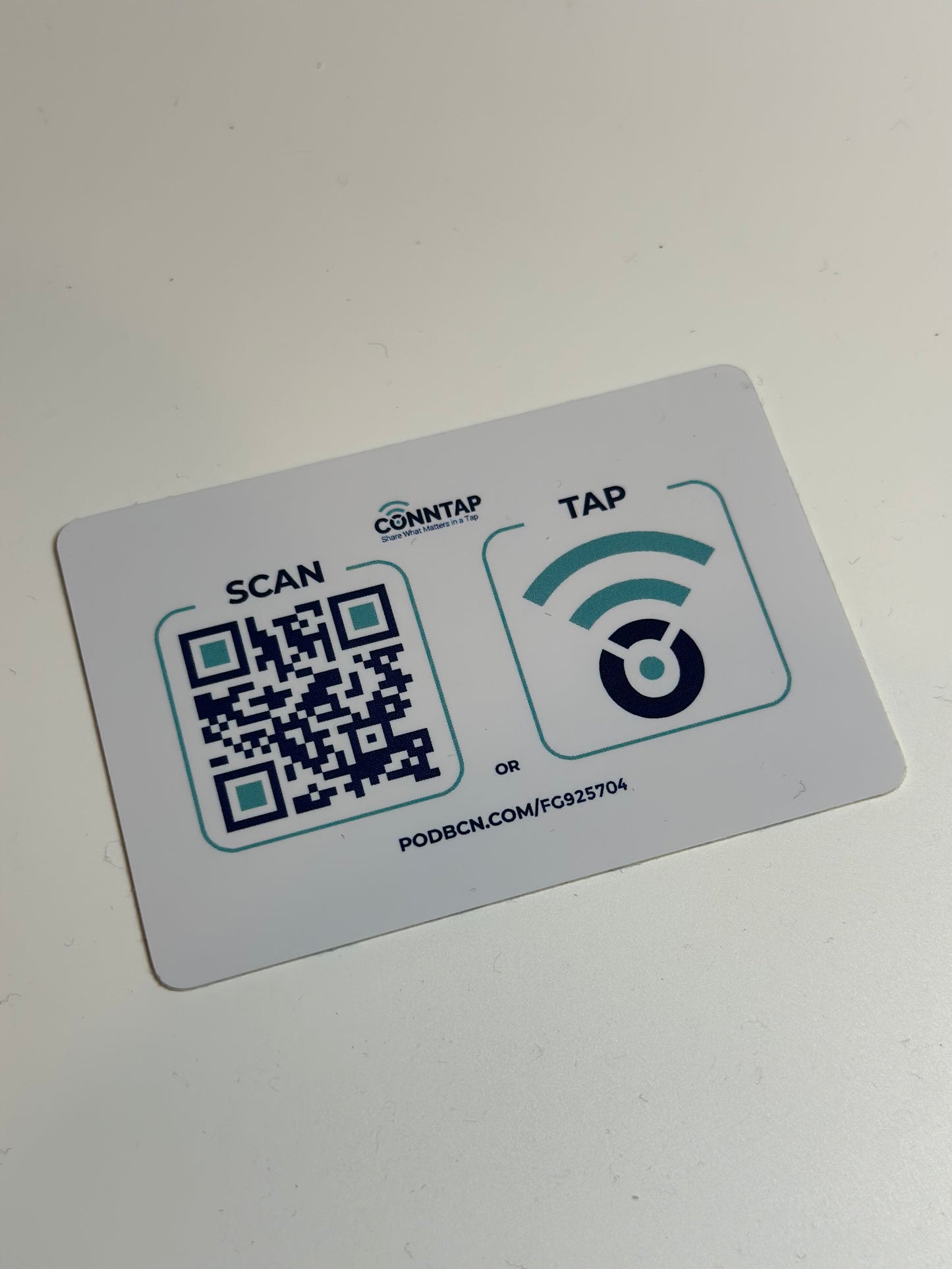 Conntap Smart Sticker – Connect Instantly. Share Effortlessly.