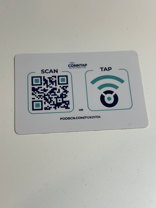 Conntap Smart Sticker – Connect Instantly. Share Effortlessly.