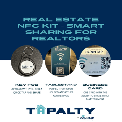 Tapalty Real Estate NFC Kit – Smart Sharing for Realtors - Conntap
