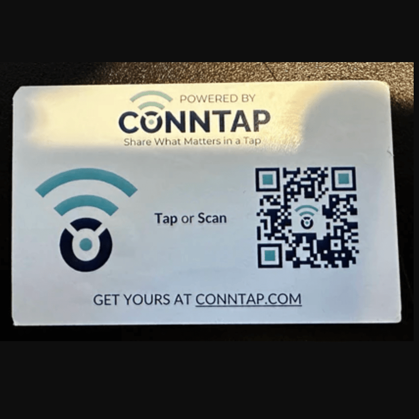 Conntap Custom NFC Business Card — Smart, Contactless & Fully Customizable - Conntap